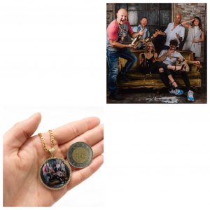Solid Gold Memory Pendant XLarge - Pendant - Image 3