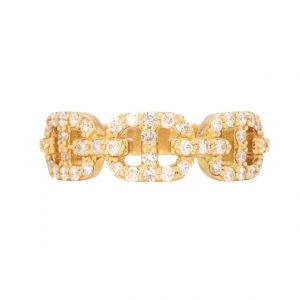 Mens Icy Link 0.80ct - Diamond Ring