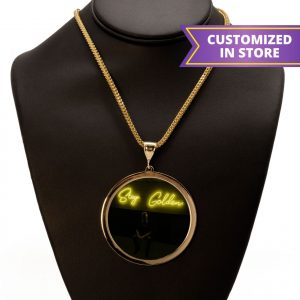 Solid Gold Memory Pendant XLarge - Pendant