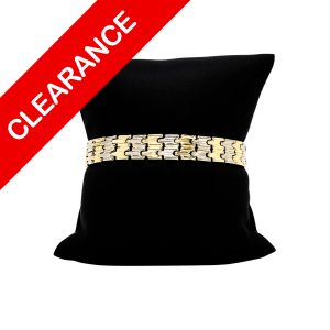 Two Tone Bracelet 10.25mm 10k 7" - Bracelet