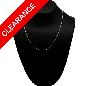 Box .75mm 14k 18" - Chain