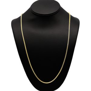 Two Tone Franco Chain 2mm 26" 10k- Chains