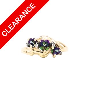 Mystic Topaz Ring 10k - Ring